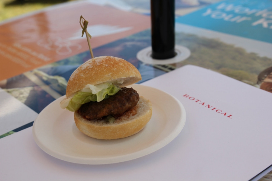 The Botanical - Lamb Burger w. Truffled Mayonnaise