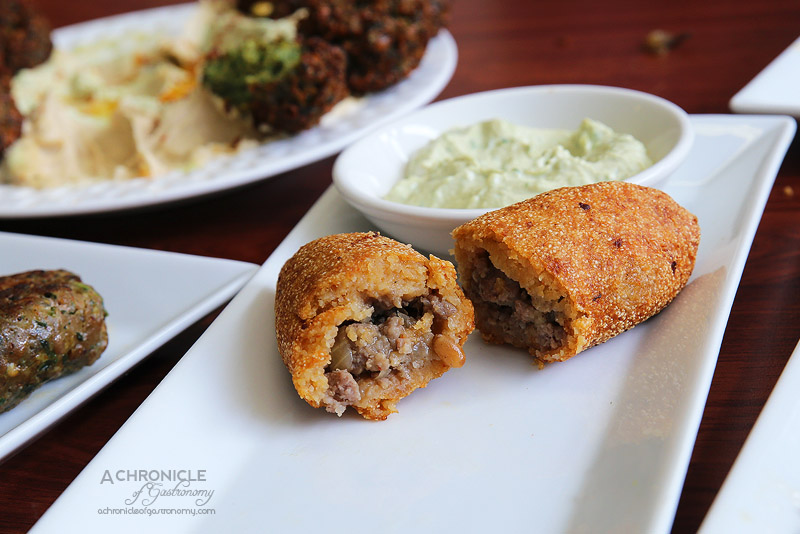 Hilulim - Kubbe with Semoline and Burghul, Minced Meat and Pine Nuts ($11)