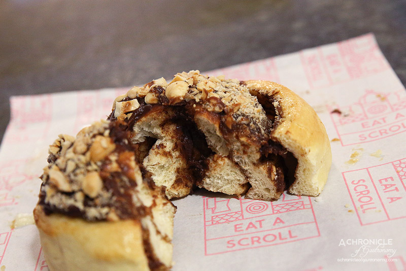 Eat a Scroll - Ferrero Rocher Scroll ($4.50)