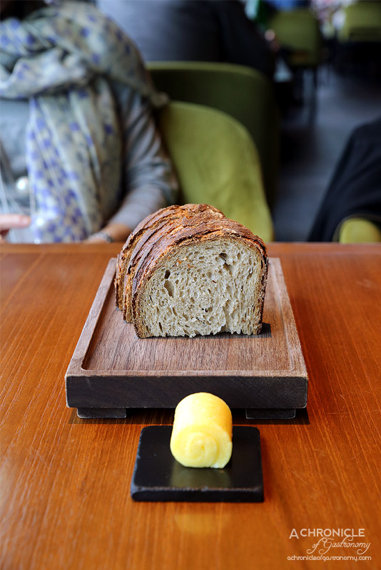Dinner by Heston - Rye sourdough and salted butter