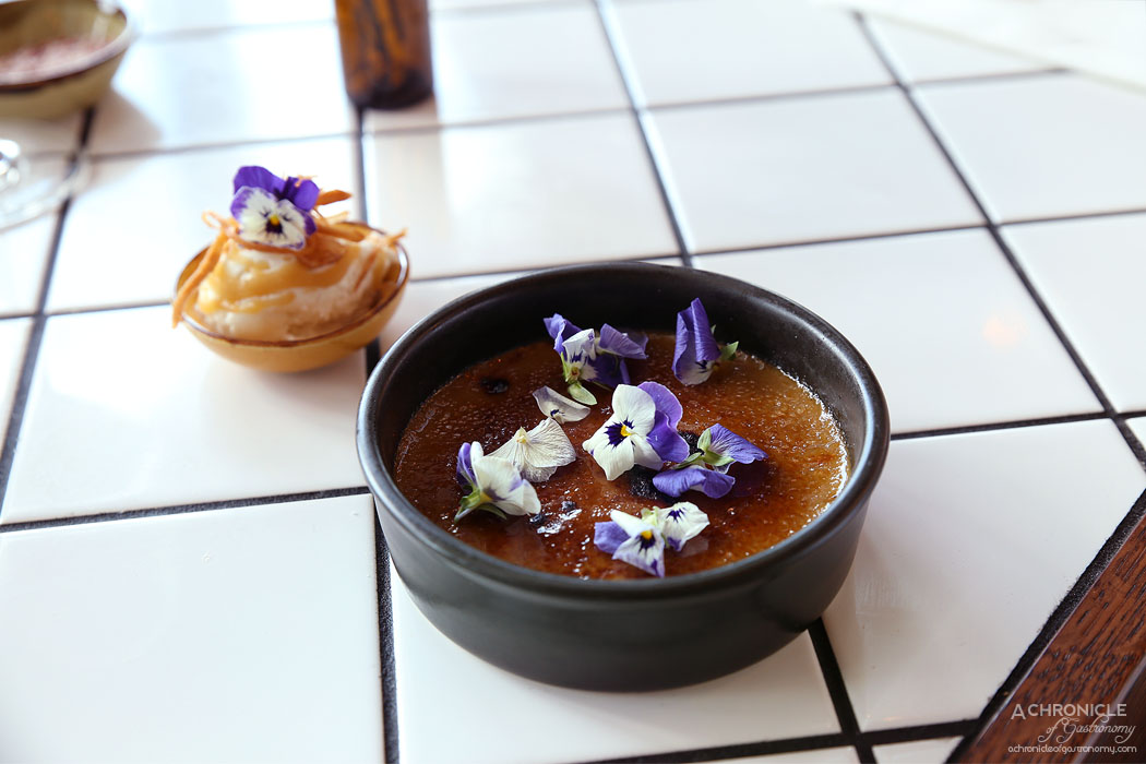 Mamas Buoi Chadstone - Vietnamese coffee creme brulee served with iced coconut coffee $14