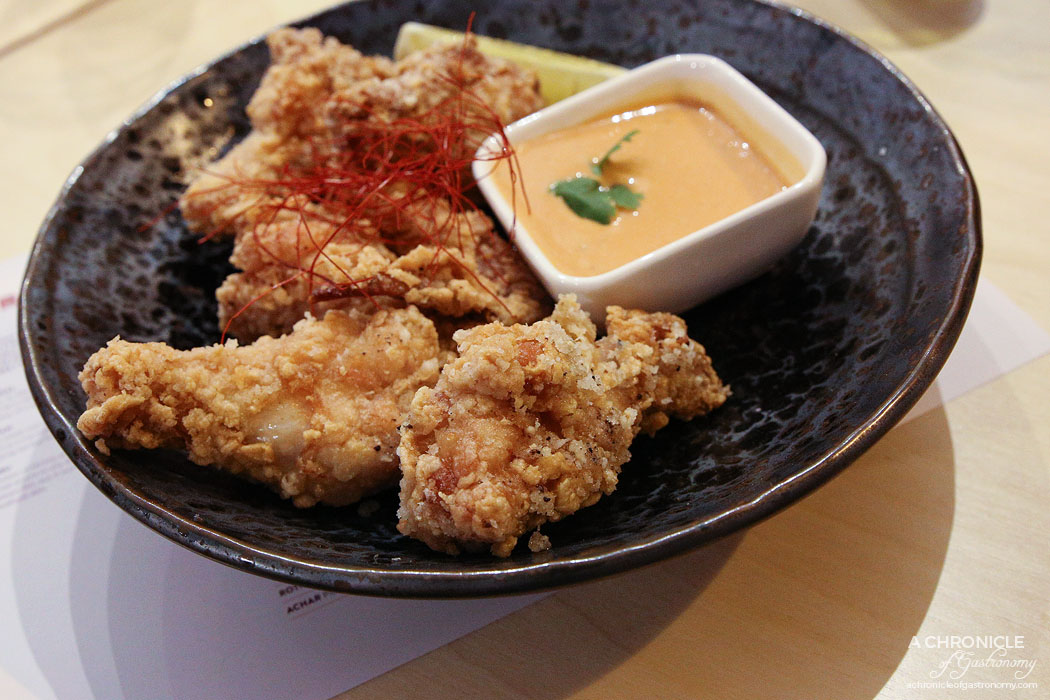 Merah - Merah Fried Chicken w Kelantan mayo (6 for $15.50)