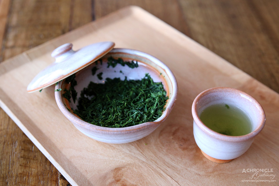 Spiral Beans - Kyoto Gyokuro - Single-origin, first-harvest tea (ichiban cha) ($10)