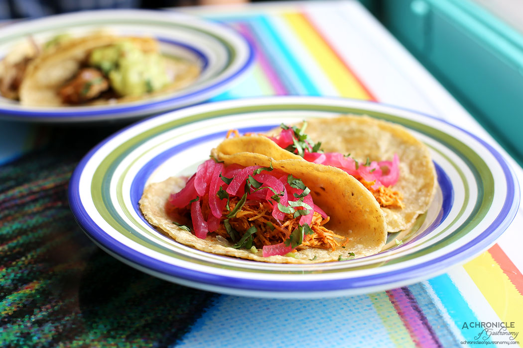 El Sabor by El Cielo - Pollo pibil - Chicken marinated in orange-lime juice and Achiote, pickled red onion (2 for $12)