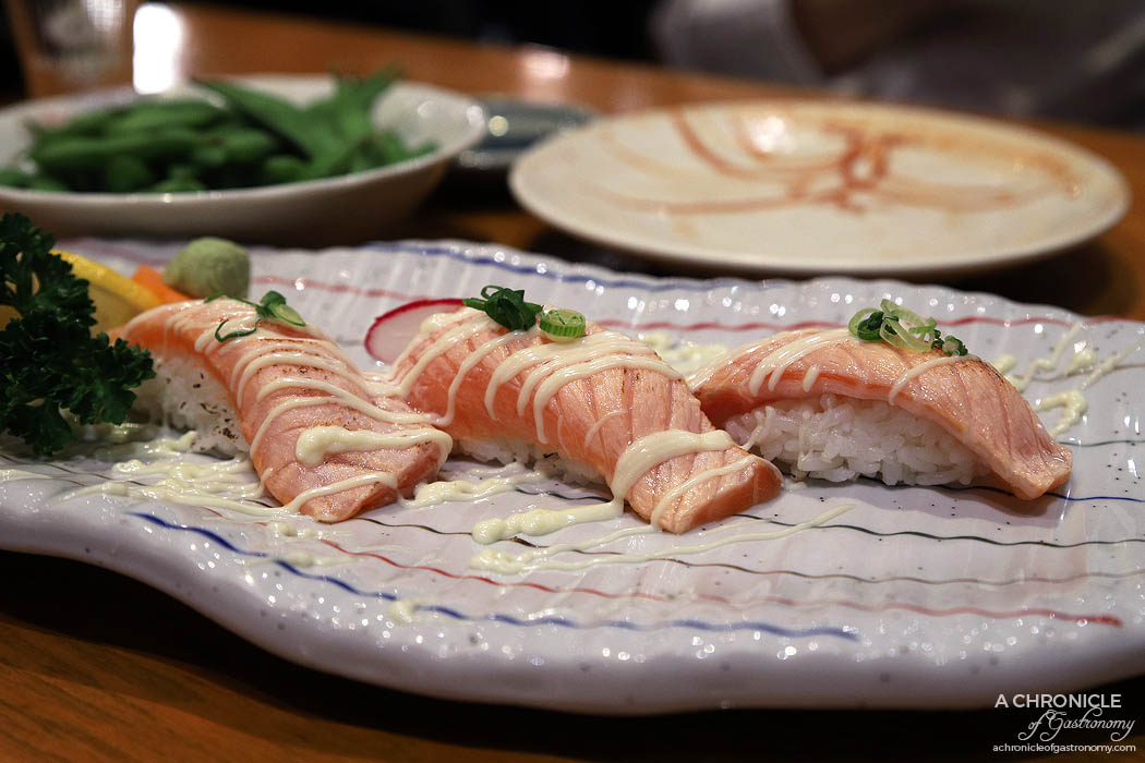 Matsumoto - Aburi Salmon Sushi (3 for $11)