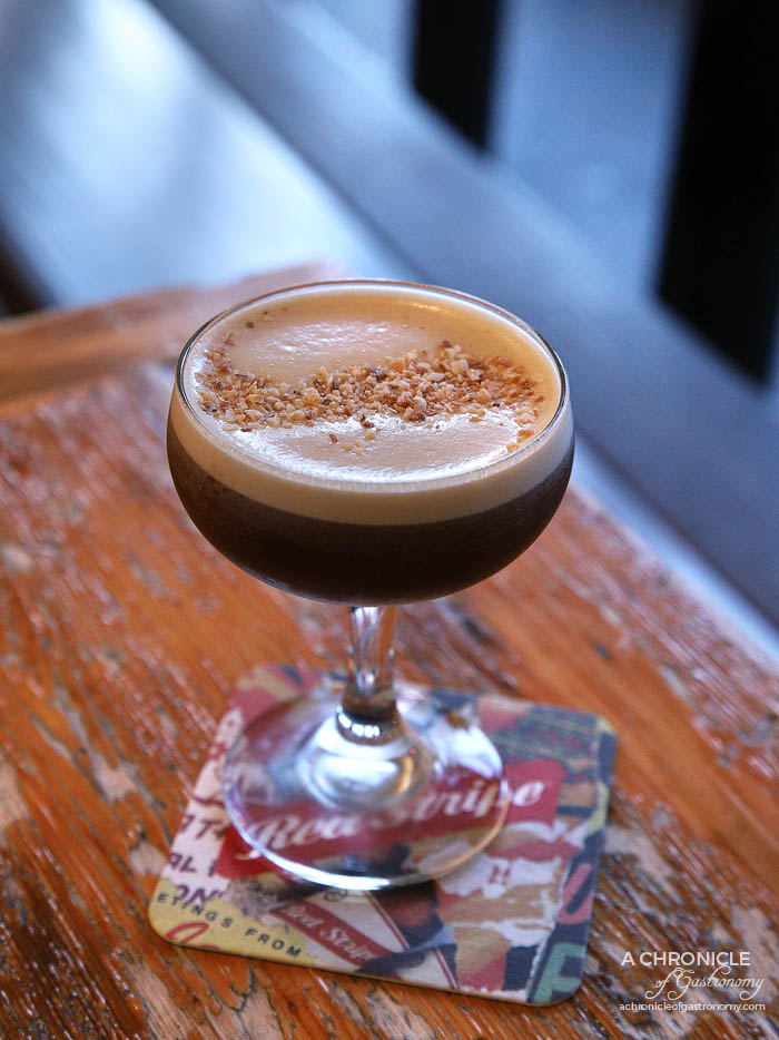 Queen Vee's - Baked Coconut Espresso Martini - Vodka, roasted coconut & coffee ($18)